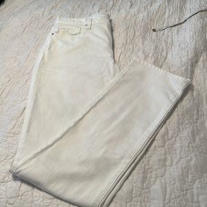 DKNY White Jeans size 10X32 White Pants